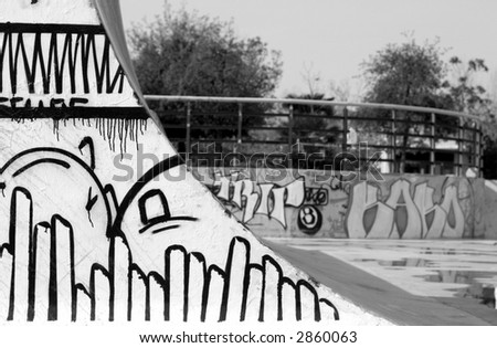skate park in valencia, spain