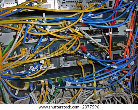 A lot of connections in a network operations center