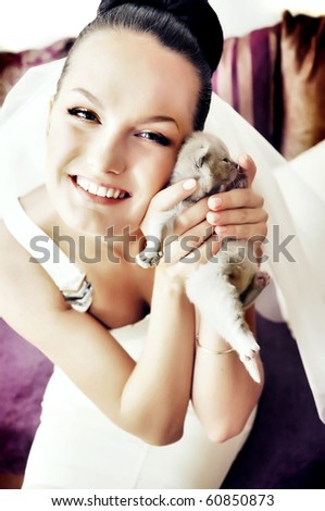 kitten bride