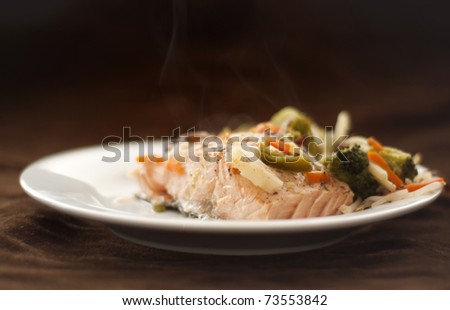 hot salmon