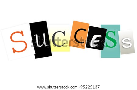 stock photo : The word success stock photo : The word success