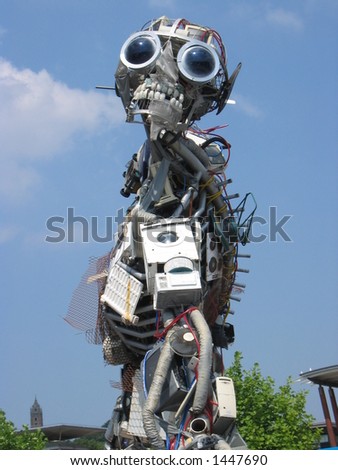 Electrical Waste Sculpture
