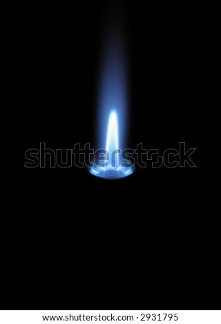 blue flame burner