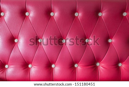 Luxury vintage style leather with button texture from sofa