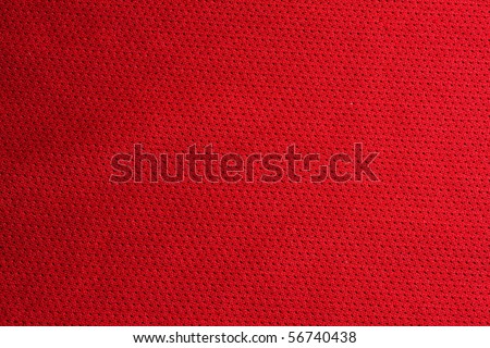 Red sport fabric texture