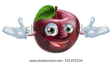 Fruit Man Cartoon