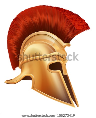trojan gladiator helmet