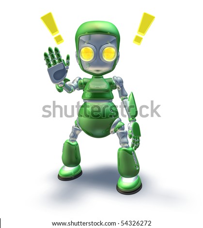 point blank character robot. robot mascot character