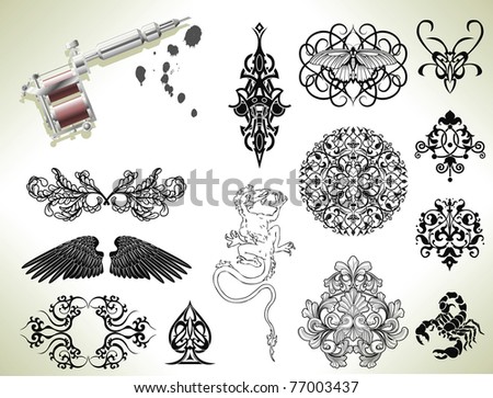 stock vector Series set of