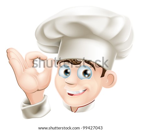 cartoon chef face