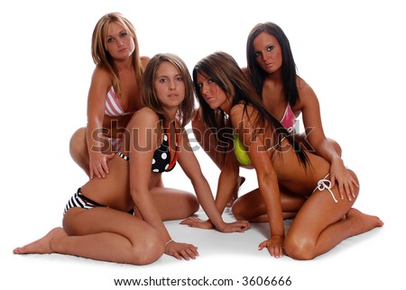 Beautiful Women on Beautiful Women In Bathing Suits Stock Photo 3606666   Shutterstock