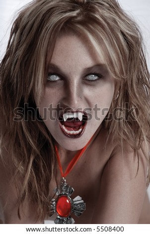 Sexy Vampire on Sexy Vampire Or Wolf Stock Photo 5508400   Shutterstock