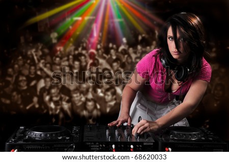 Beautiful Dj Girl