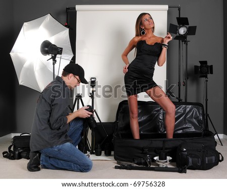 Model And Photographer