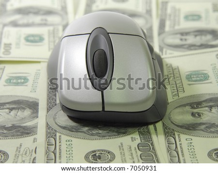 Computer mouse on the money