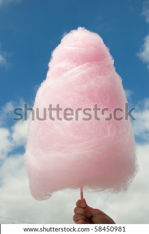 Foto de archivo: algodón de azúcar