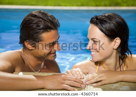 Pool Couple