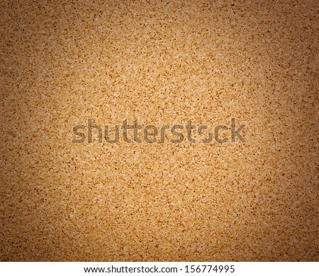 Empty cork board isolated on white