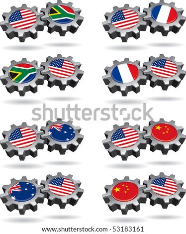 America Works With South Africa, France, Australia, and China