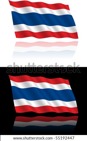 stock vector : Thailand Flag