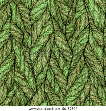 Abstract leaf pattern.