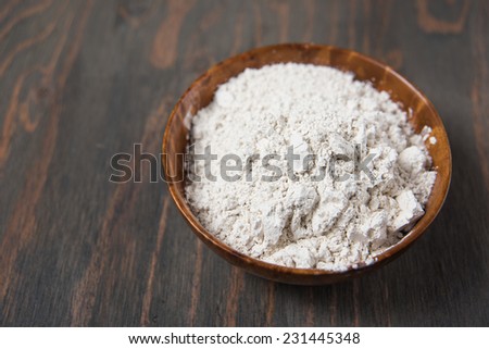 Food Grade Diatomaceous Earth in Bowl Ready for Use