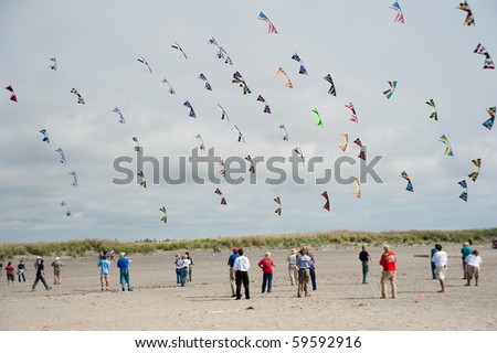 Long Beach Wa. stock photo : LONG BEACH,WA