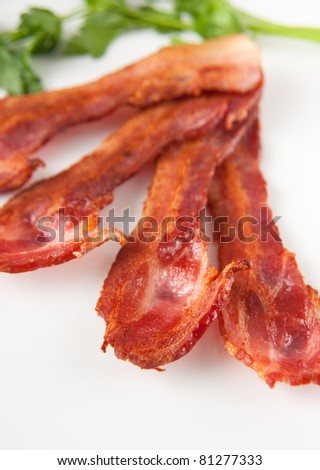Thick Cut Cooked Bacon
