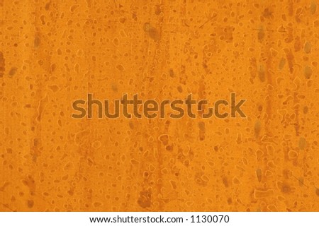 Water Spotted Metallic Copper Plate Background