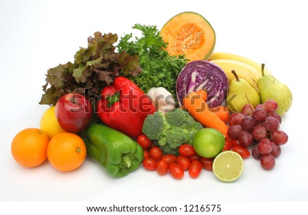 clip art fruit and vegetables