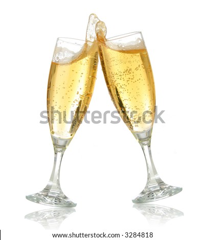 champagne glasses clipart. of champagne flutes making