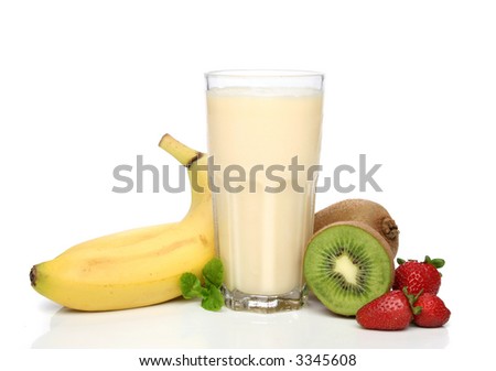 Smoothie And Fruit