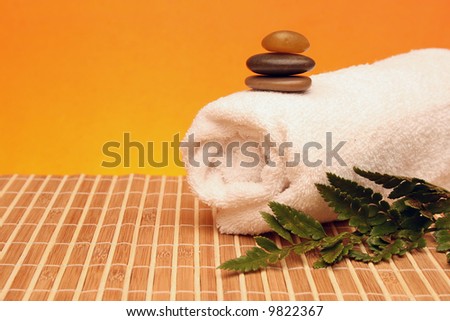 Wellness and relax, spa and aroma therapy setting