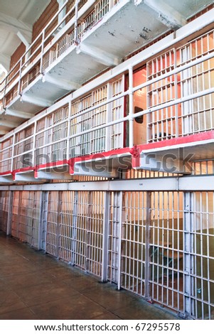 Alcatraz Island Prison. stock photo : Alcatraz Island