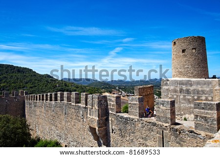Majorca (Spain) : Castle of Capdevera