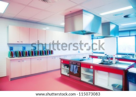 educational new kitchen in HoReCa college
