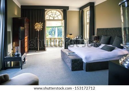 Luxury Bedroom In Hotel