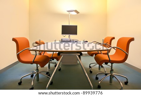 meeting room in tax office