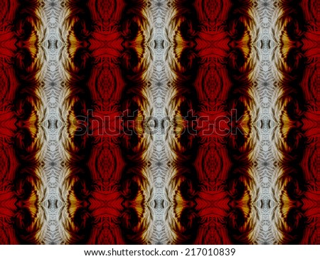 Vibrant home textile seamless pattern