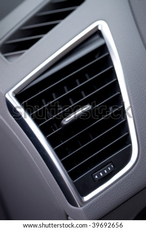 air vent in luxury car