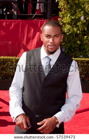 LOS ANGELES, CA - JULY 15: DeSean Jackson , an NFL wide receiver, on the red carpet of the 2010 ESPY Awards at the Nokia Theater at LA Live, on July 15, 2010 in Los Angeles, CA