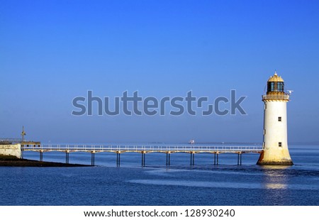 Lighthouse on the Shannon Estuary Co. Kerry Ireland