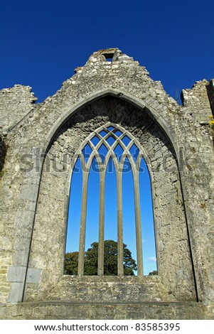 Medieval Arched Window