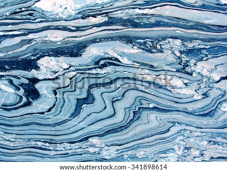 onyx marble, the texture of natural stone, blue background