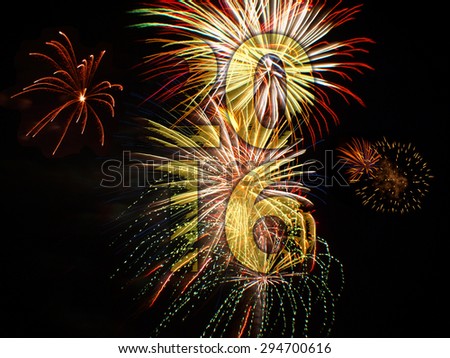 fireworks background for new years eve in 2016 and other celebrations