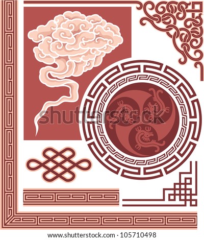 Set Of Oriental Design Elements Stock Vector Image 22896967 | set of oriental design elements stock vector illustration Set Of Oriental Design Elements Stock Vector Image 22896967 | set of oriental design elements stock vector illustration
