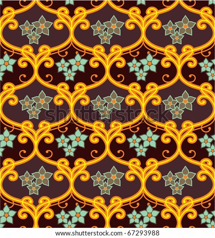 floral wallpaper tile. Floral Tile (wallpaper