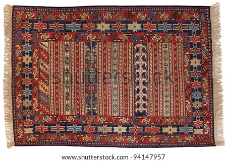Traditional Oriental Carpet in Nomad Style - Kilim (Kelim)