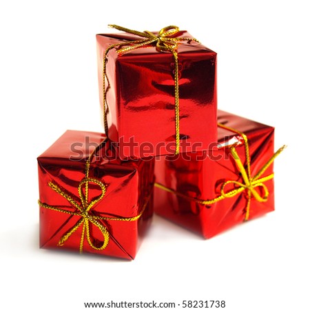 boxes of presents