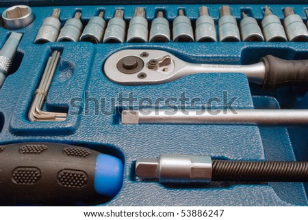 Kit of tools for repair of technique
